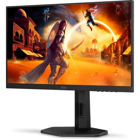 Monitor Gamer AOC 23,8 24G4/P 180Hz tela Widescreen IPS, Full HD, tempo de resposta 0,5ms - Preto